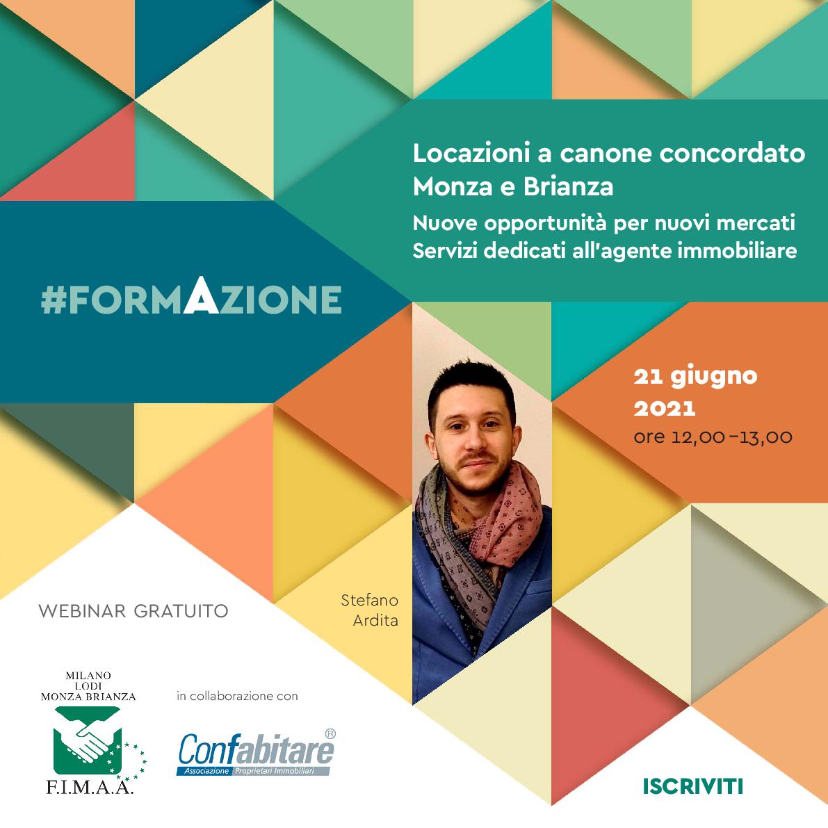 Webinar Locazioni a canone concordato Monza Brianza Stefano Ardita 21.6.2021 001